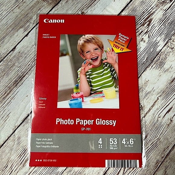NEW Canon Glossy Photo Paper - Picture 1 of 3